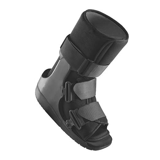 Centec Walker Boot (Non-Air) - Medical Grade Immobilization for Strains, Sprains & Stable Fractures | Breathable Material (Low Top, High Top) (LOW TOP/LARGE)