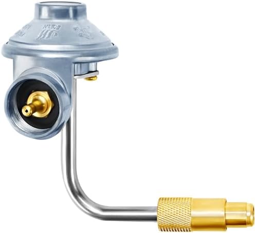 Grill Griddle Regulator Replacement Parts for Blackstone 17" and 22" Tabletop Griddles, Propane Griddle Regulator Adapter for CharBroil 19952085/Pit Boss PB336GS/Member's Mark 22" Tabletop Griddles