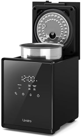 3L Stainless Steel Warm Mist Humidifier with Easy Clean and Warm Steam Function, Healthy Air Mist Humidifiers for Bedroom Living Room, with Sleep Mode and Auto-off Setting