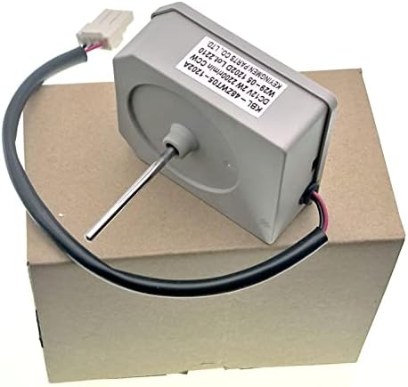 KBL-48ZWT05-1202A Refrigerator Evaporator Fan Motor Compatble with Omar Refrigerator and Magic Chef 3059900004 5304518492 etc, DC 12V 2W 2200r/min