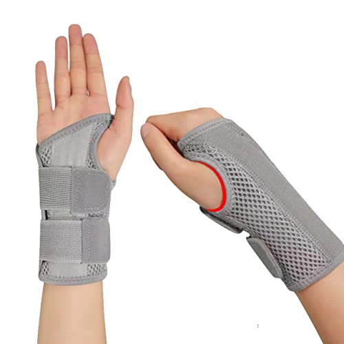 Wrist Brace for Carpal Tunnel Relief Night Support, Hand Brace with 2 Stays for Women Men, Adjustable Wrist Support Splint for Right Left Hands for Tendonitis, Arthritis, Sprains