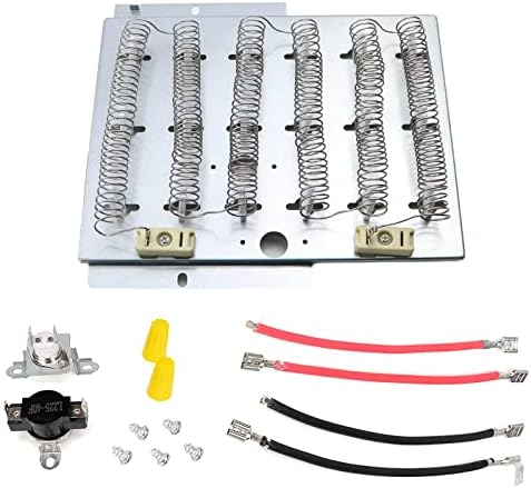503978 Dryer Heating Element Kit Replaces 510329, 510325P, Y503978, 61928, 61929, 14218929，61927, 503404 Compatible with speed Queen,Whirlpool,Amana, Admiral, Crosley, Magic Chef, Maytag