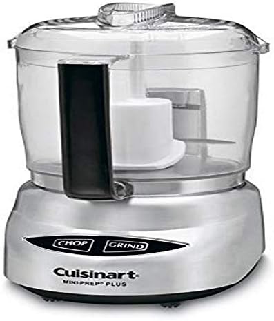 Cuisinart CGC-4PCFR 4-Cup Mini Prep Food Processor Silver (Renewed)