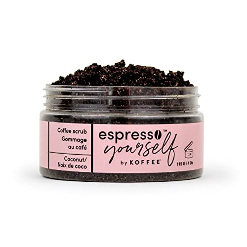 Coffee Scrub - Coconut by Koffee Beauty for Unisex - 4 oz Scrub