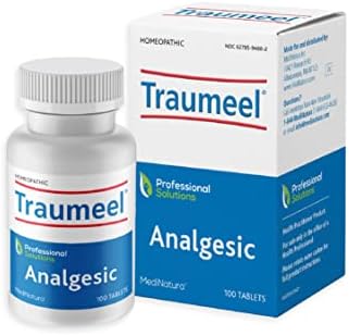 MediNatura Traumeel Homeopathic Arnica + 13 Active Ingredients for Muscle, Joint, Back, Arthritis, Injury, Exercise Related Pain & Soreness - Made in Germany - 100 Tablets