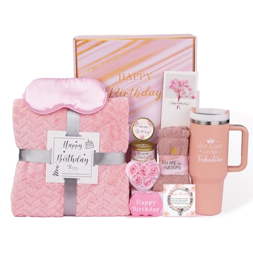 Best friend Birthday Gifts for Women Friendship, Birthday Gift for Women Mom Wife Her Best Friend Sister Aunt Teen Girl Girlfriend, Relaxing Spa Bath Gift Set Self Care Get Well Gift Baskets