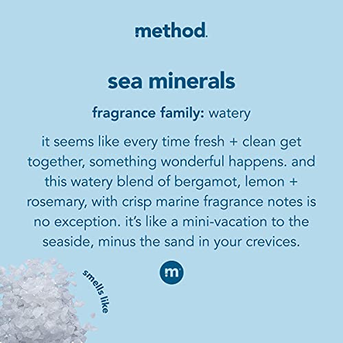 Method Foaming Hand Soap Refill, Sea Minerals, Recyclable Bottle, Biodegradable Formula, 28 fl oz & Foaming Hand Soap, Sweet Water, Biodegradable Formula, 10 fl oz