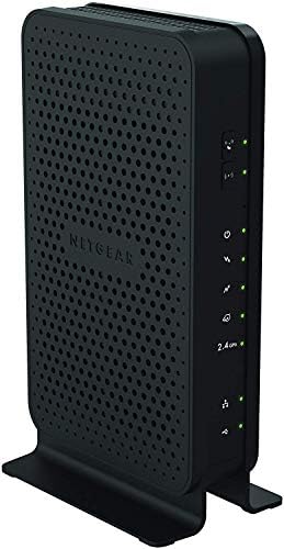 NETGEAR C3000-100NAS N300 (C3000) WiFi DOCSIS 3.0 Cable Modem Router Certified for Xfinity from Comcast, Spectrum, Cox, Cablevision & more