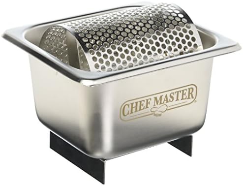 Stainless Steel Butter Spreader, Griddle Butter Roller Saver That Can Hold 3 Sticks of Butters, Butters Spreader Wheel for Breakfast, Tailgating, Picnics, Camping, Griddle Tools by Chef Master - 90021