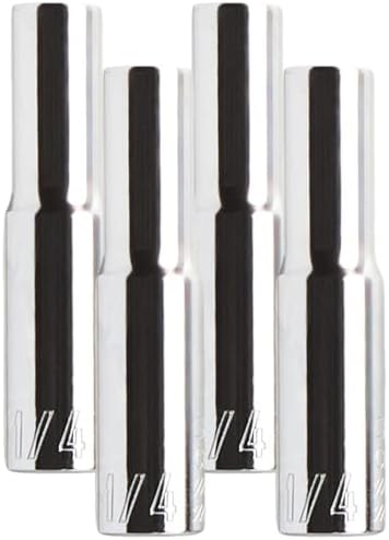 CRAFTSMAN Deep Socket, SAE, 1/4-Inch Drive, 1/4-Inch, 6-Point (CMMT43573) (Pack of 4)