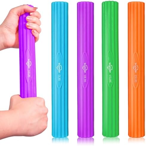 Flex Therapy Bar,Twist Bar for Physical Therapy & Resistance Bar for Golfers Elbow,Tendinitis,Wrist,Forearms Pain, Improve Grip Strength and Relieve Pain