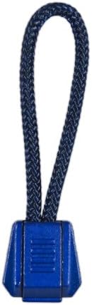 Paracord Planet Zipper Pulls Available in Various Color Combinations – Choose from 5, 10 and 20 Pack Sizes (Midnight Blue/Blue, 20 Pack)