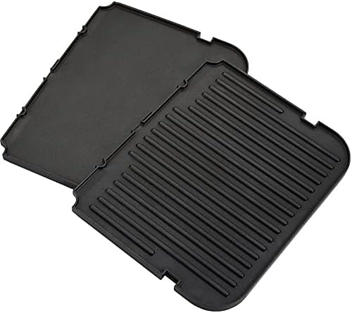 Griddler Plates Replacement for Cuisinart GR-4NP1 5-in-1 Grill & Panini Press - Griddle Accessories, BPA Free, 2Pcs