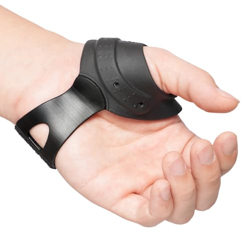 Velpeau Flexible CMC Thumb Brace - Soft Rubber Thumb Splint for Arthritis Pain and Support, Comfort Cool Thumb CMC Restriction Splint, Thumb Stabilizer for CMC Joint for Women and Men (Left Hand - S)