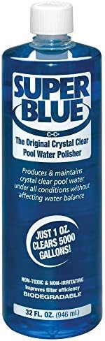 20154A-02 Super Swimming Pool Clarifier, 1-Quart, Blue, 2-Pack
