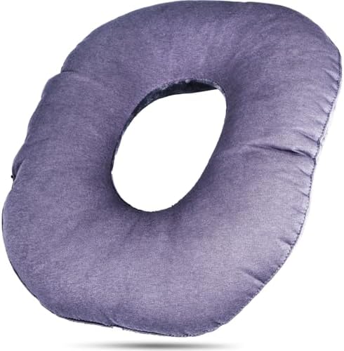 Butt Pillow Tailbone Pain Relief Cushion, Specialty Pillows for Leg, Back, Hip, Anti-Decubitus Pad for Hemorrhoids, Soft Pad for Bed Sores, Health Aids for Bedridden in Bed