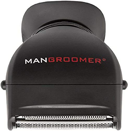 MANGROOMER Back Hair Shaver Replacement Complete Attachment Head with Shock Absorber Neck and Smooth Shaving Foil