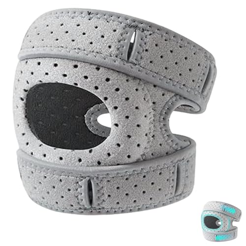 Wellknee Knee Brace, Adjustable Patellar Tendon Support Sleeves, Wellnee Patellar Pad Realign Knee Joint While You Move, For Meniscus, Osteoarthritis, Orthopedic, Knee Support for Athletes(1PCS)