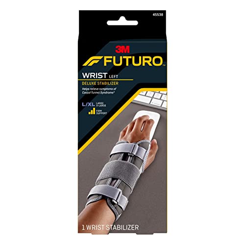 FUTURO-MMM-357 Deluxe Wrist Stabilizer, Large/X-Large - grey