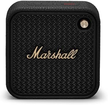 Marshall Willen II Bluetooth Portable Speaker - Black & Brass