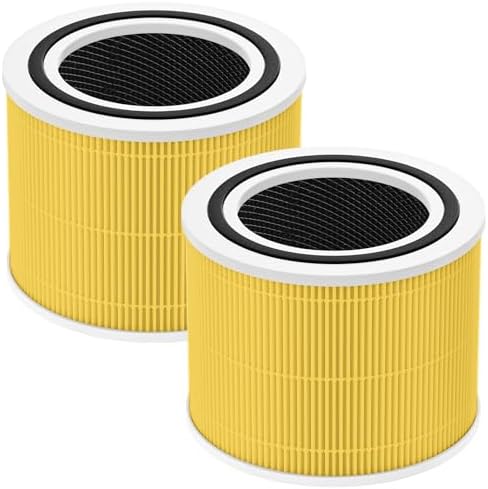 2 Pack Core 300 Replacement Filter for LEVOIT Core 300 and Core 300S Air Purifier, 3-in-1 Core 300 Pet Aller-gy Filter Efficiency Activated Carbon Filtration System, Core 300-RF-PA