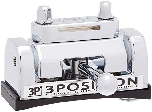 Drum Workshop DWSM2158 Three Position Butt Plate, Chrome