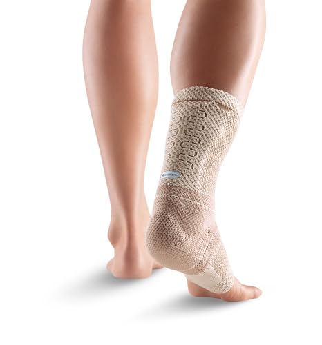 AchilloTrain - Achilles Tendonitis Brace - Relieves Achilles tendon pain, swelling and inflammation. Beige, 5