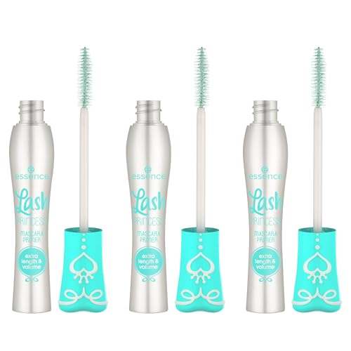 essence | Lash Princess Mascara Primer for Extra Length & Volume (3 Pack) | Voluminous, Lash Boosting Conditioning Primer | Vegan, Cruelty Free & Paraben Free