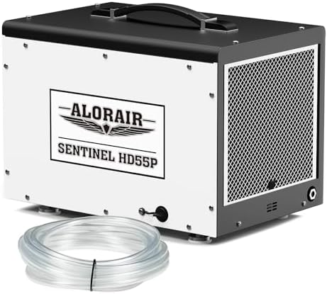 ALORAIR Crawl Space Dehumidifier, 120 PPD Crawlspace Dehumidifiers with Drain Hose and Pump for Basement, Portable Compact Auto Defrost Under House Industry Commercial Dehumidifier