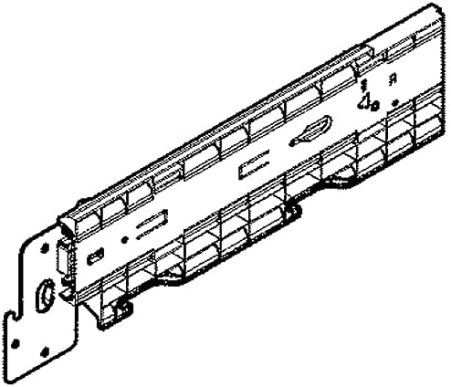 5304507977 Refrigerator Freezer Basket Slide Rail Assembly, Right Genuine Original Equipment Manufacturer (OEM) Part