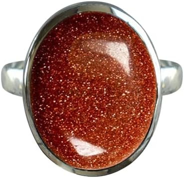 Solid 925 Sterling Silver Ring for Women & Men, Amethyst Ring Gemstone Unique Handcrafted Ring (US Size 5)