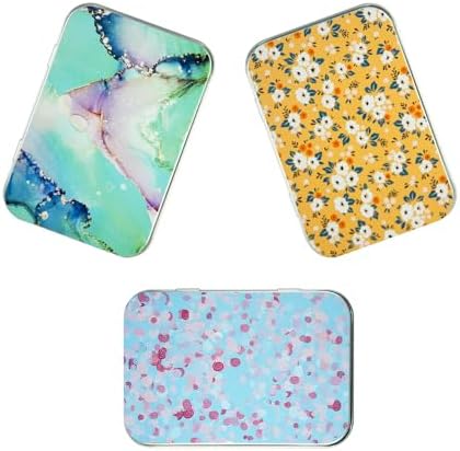 3Pack Floss Holder Travel Floss,Picks Case,Refillable Portable Floss Pick Holder and Floss Pick Dispenser,Perfectfor Travelling,Dinners Drug Storage,Candy Storage