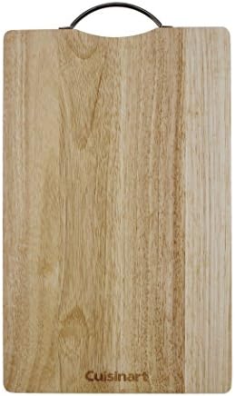 Cuisinart Rubberwood 15.5", 10" Cutting Board, One Size, Brown