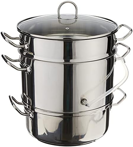 Norpro 619 Stainless Steel Steamer/Juicer