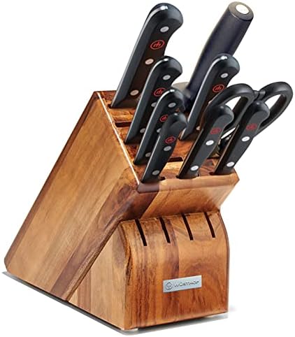 WÃœSTHOF Gourmet 10-Piece Knife Block Set