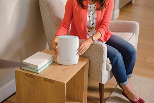 NETGEAR Orbi Router Whole Home Mesh WiFi System - Tri-band WiFi Router. Up to 2,500sqft of WiFi Coverage, AC3000 (RBR50) (Renewed)