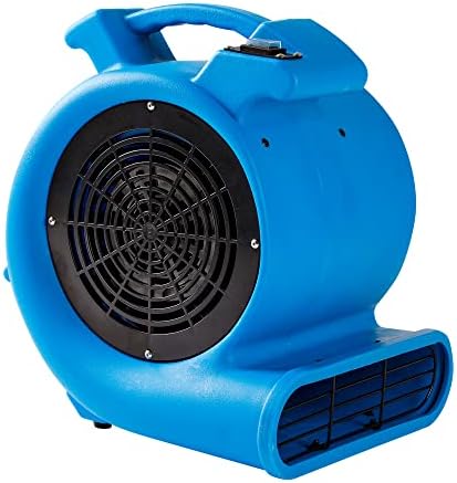 Mounto 1/2hp Air Mover Floor Drying Blower Fan - Powerful 1/2HP Motor Carpet Dryer, 2200 CFM Air Flow, Lightweight Design, 2-Speed Settings for Drying, Cooling & Circulation