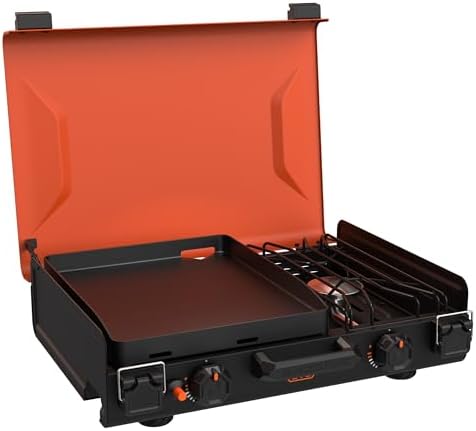 Blackstone 2364 12” x 14” Camping Griddle with Side Burner
