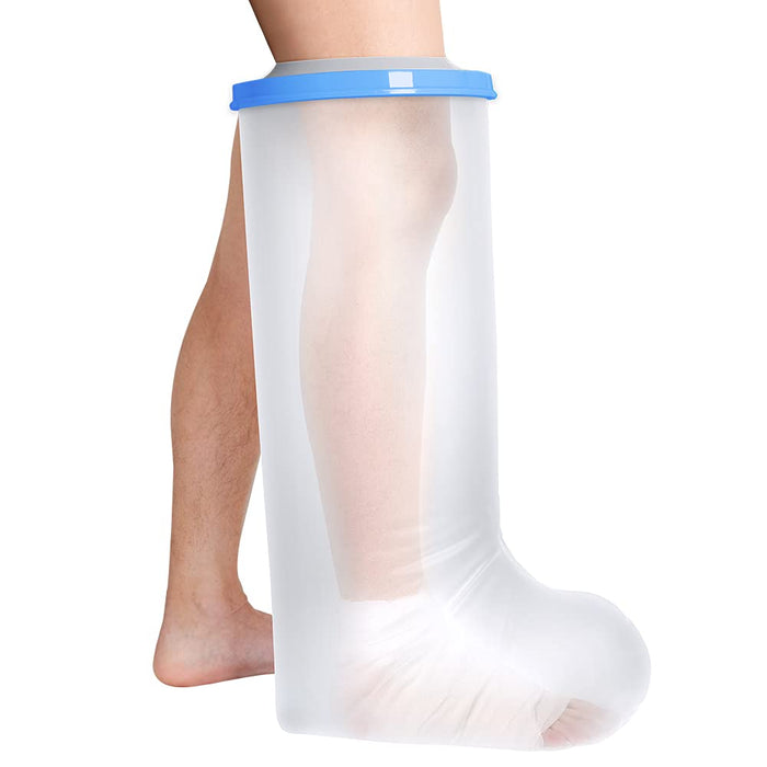 Bukihome Shower Watertight Foot Protector, Adult Leg Cast Covers, Extra Large Capacity Adult Thigh Tension & Super Waterproof Leg Protector, For Thigh size 21.65-23.23 inches