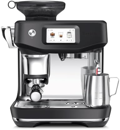 Breville Barista Touch Impress Espresso Machine BES881BTR, Black Truffle