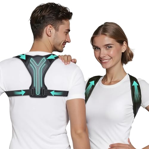 Upper Back Brace Posture Corrector For Women & Men,Back Straightener Posture Corrector For Men, Shoulder Support For Kyphosis,Slouching & Dowagers Hump
