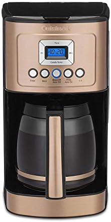 Cuisinart Coffee Maker, 14-Cup Glass Carafe, Fully Automatic for Brew Strength Control & 1-4 Cup Setting, Stainless Steel, DCC-3200CP, Copper