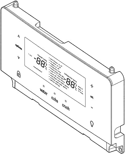 5304512332 Refrigerator Dispenser User Interface Control Genuine Original Equipment Manufacturer (OEM) Part