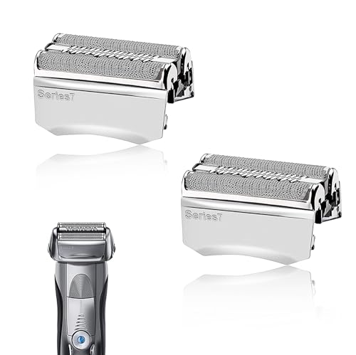 70S Replacement Head Series 7 Electric Shaver blade Compatible with Braun Series 7 Foil Shaver Replacement Heads 70s 790CC, 720, 750CC, 760CC,9565 Foil Shave 2PCS