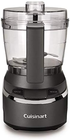 Cuisinart Mini Food Processor & Chopper, Small Stand Mixer for Vegetables, Meats & More, 4 Cup, Electric, Black, RMC-100