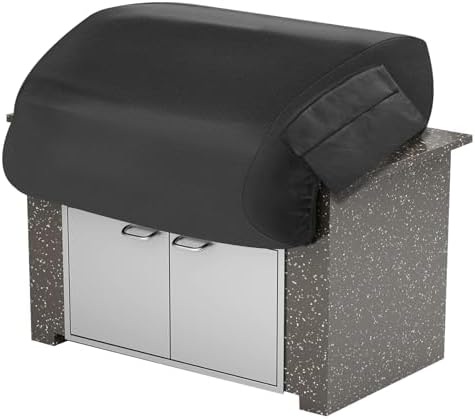 Built-in Grill Cover for Blaze 40 Inch 5-Burner Gas Grill, Heavy Duty Wateproof Island BBQ GrillTop Cover, Outdoor Kitchen Grill Head Cover