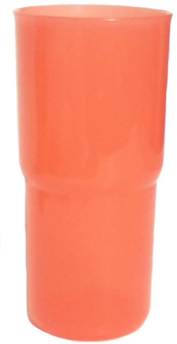 Tupperware 18 Ounce Tabletop Stacking Tumbler in Sheer Coral