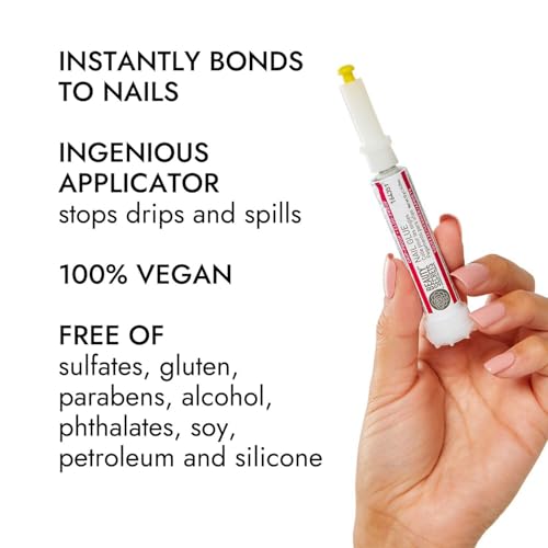 Beauty Secrets Nail Glue, Drip & Clog Proof, 6 Pack