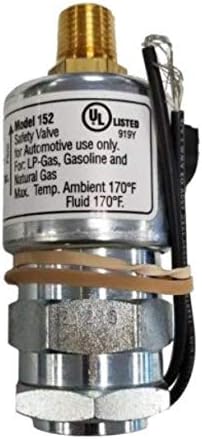 ADVANCED FUEL COMPONENTS Propane 12 Volt Fuelock, Lock Off Valve with ...