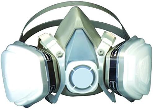 3M P95 Respirator, Half Face, Disposable, Spray Painting, Pesticides, Construction, 53P71, Large Size